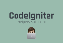Codeigniter Helpers Kullanımı